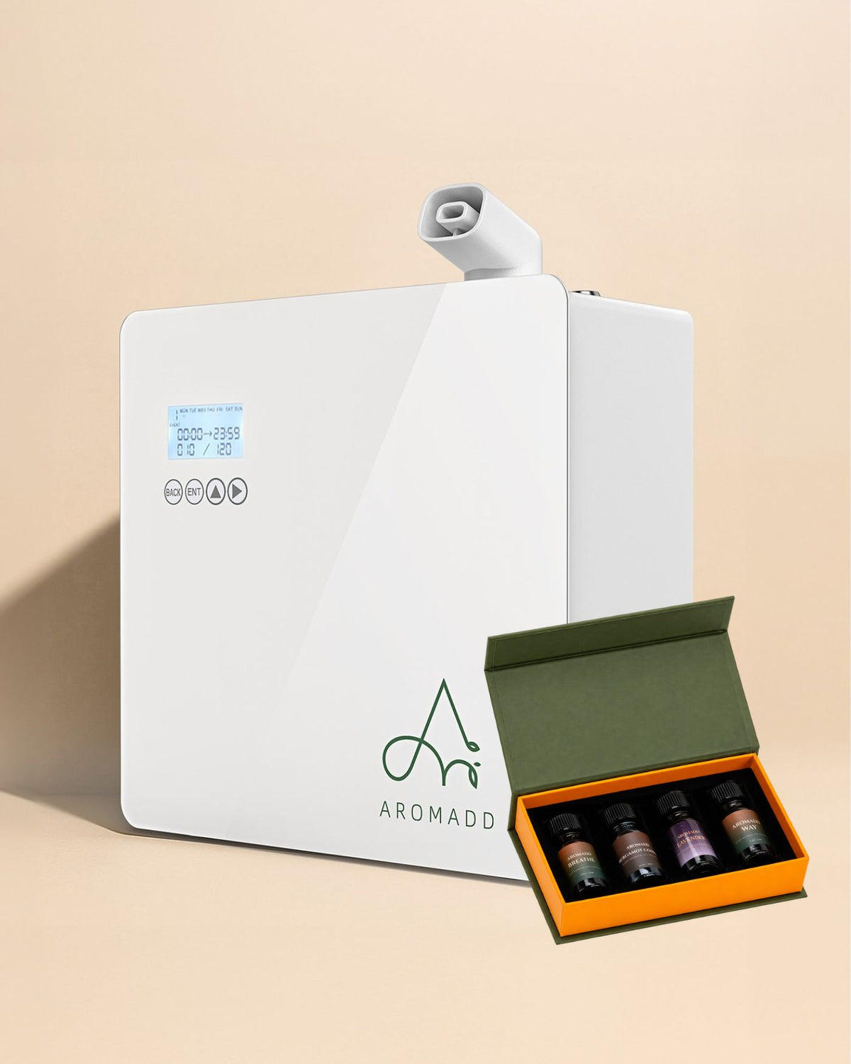 U5 HVAC Scent Diffuser + 4-Pack Oil Discovery Kit