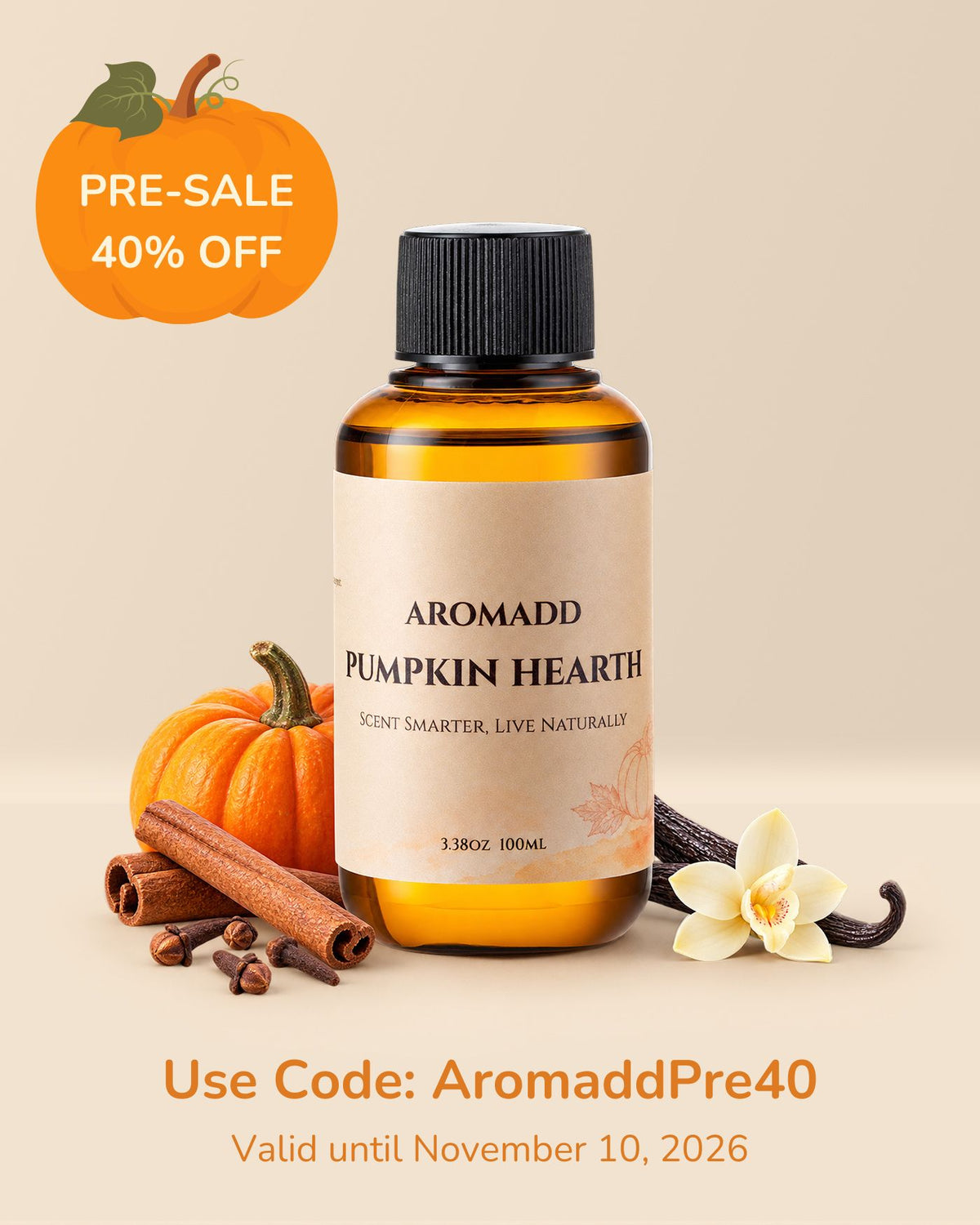 【Pre-sale】Pumpkin Hearth