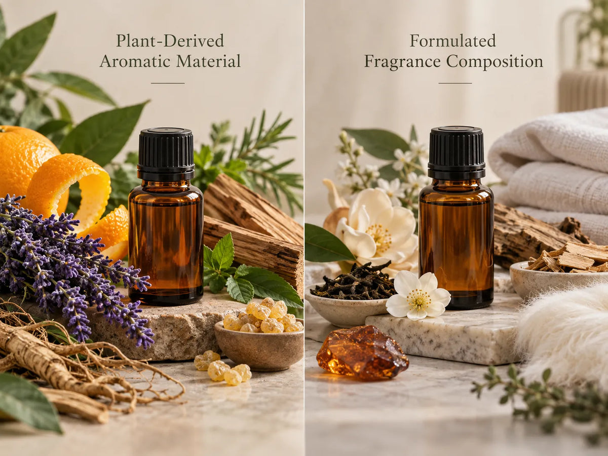 Fragrance Oil vs Essential Oil: Differences, Uses &amp; Diffuser Compatibility