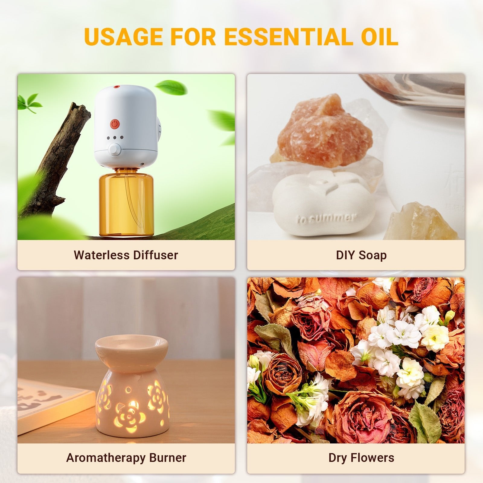 100% Pure Santal Essential Oil - 0.3 fl oz (10 mL) Glass Bottle - AromaddHome & Garden > Decor > Home Fragrances > Fragrance Oil