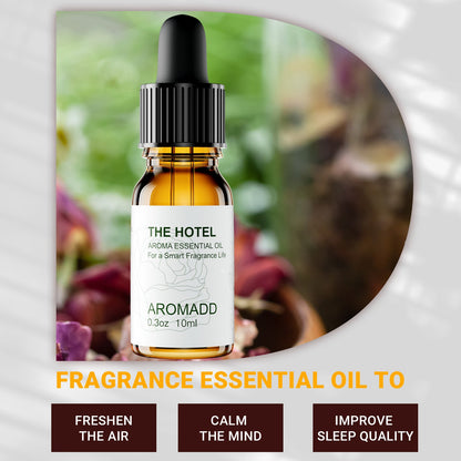 100% Pure The Hotel Essential Oil - 0.3 fl oz (10 mL) Glass Bottle - AromaddEssential oil