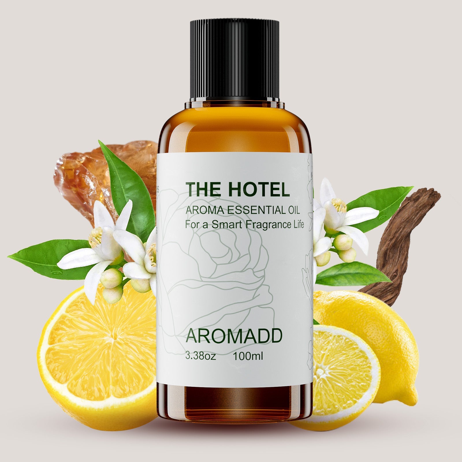 100% Pure The Hotel Essential Oil - 3.4 fl oz (100 mL) Plastic Bottle - AromaddEssential oil