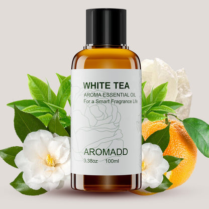 100% Pure White Tea Essential Oil - 3.4 fl oz (100 mL) Plastic Bottle - AromaddEssential oil