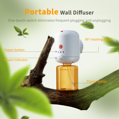 700 sq. ft. Plug - in Waterless Diffuser - Aromaddnebulizing essential oil diffuser