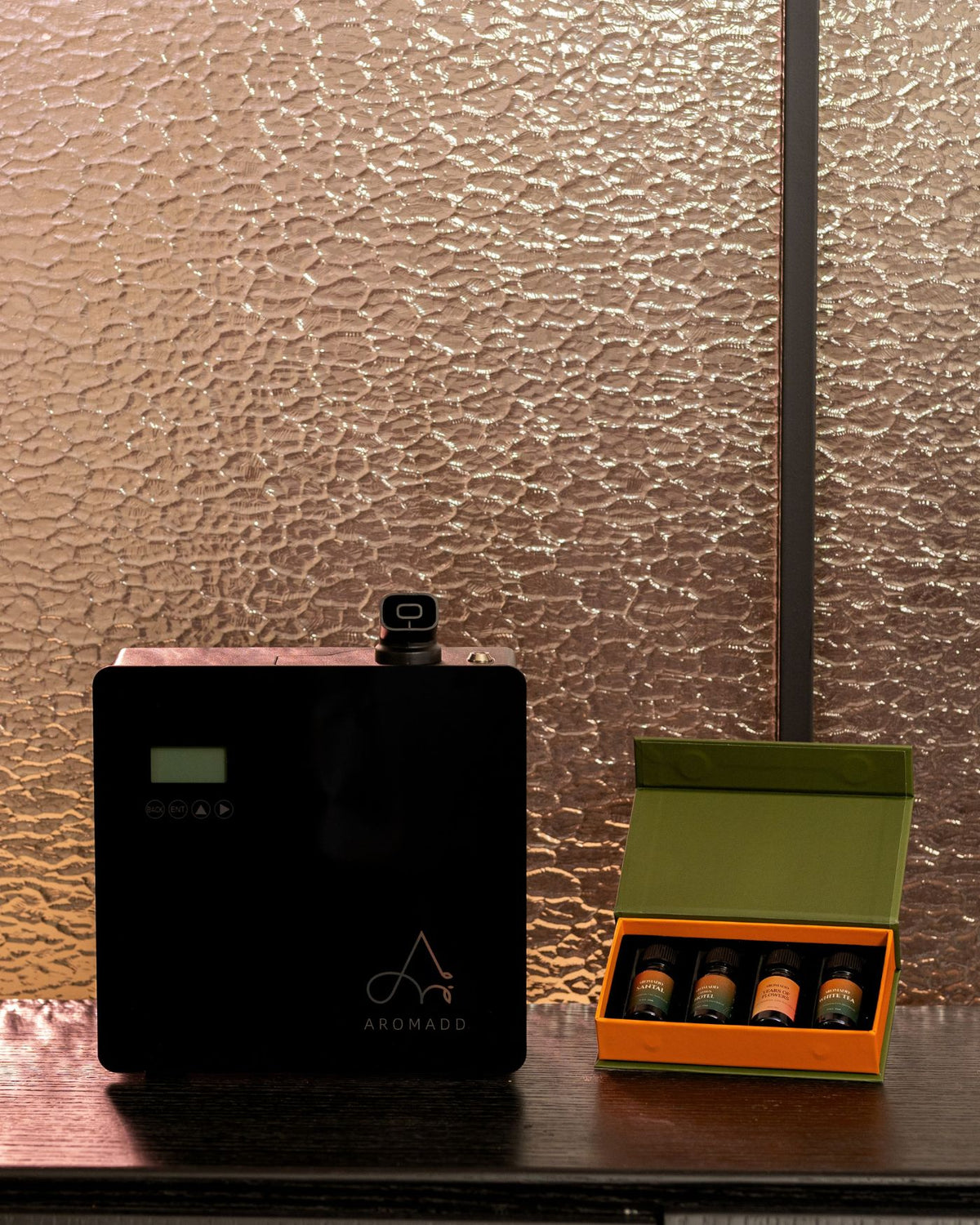 U5 HVAC Scent Diffuser + 4-Pack Oil Discovery Kit