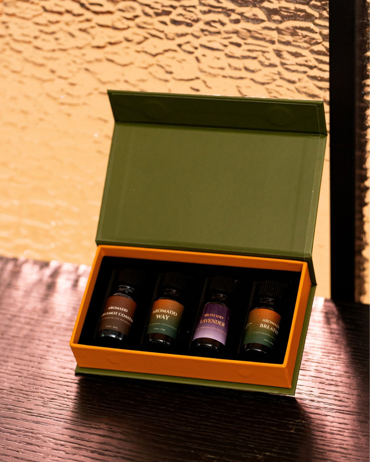 U5 HVAC Scent Diffuser + 4-Pack Oil Discovery Kit