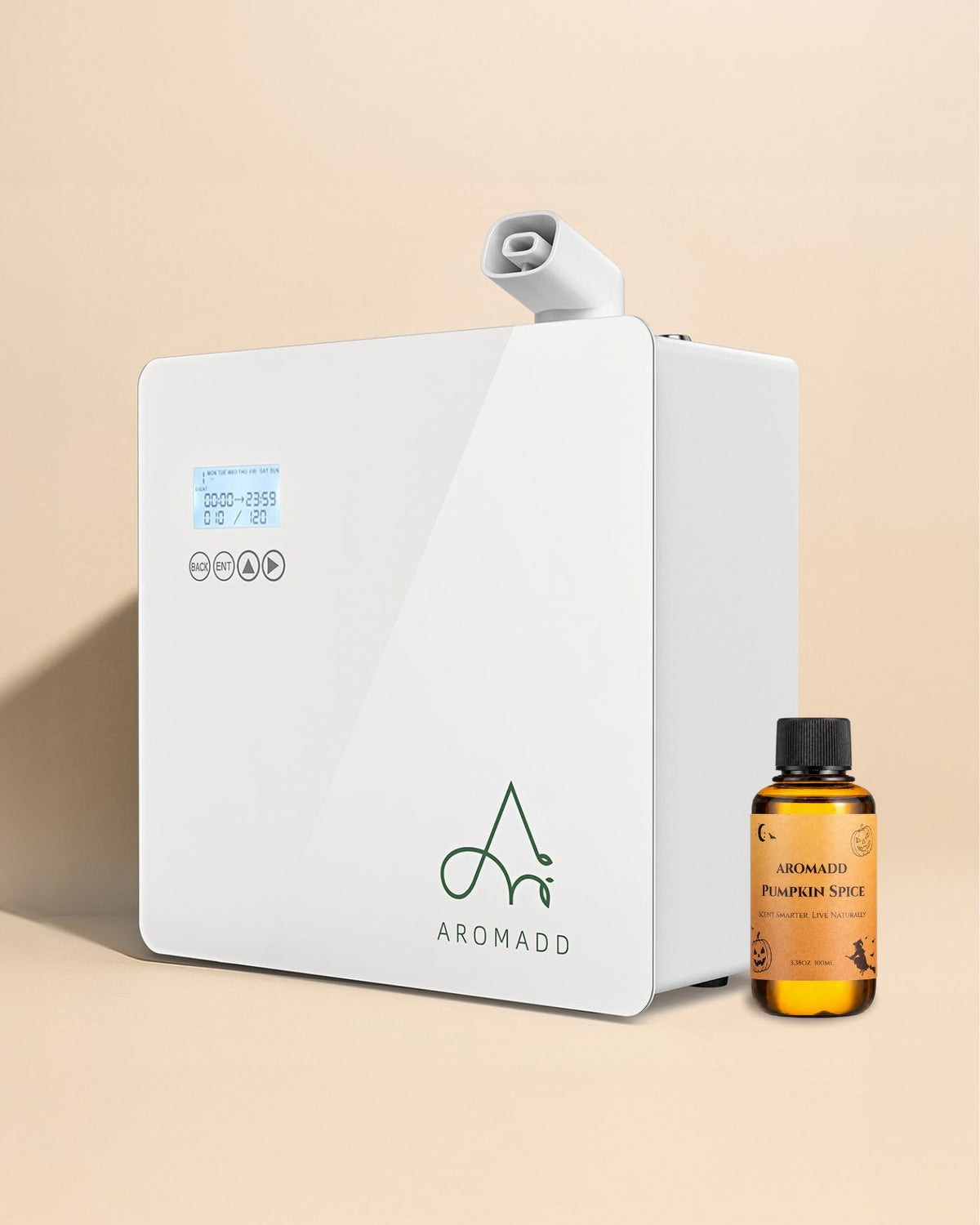 U5 HVAC Diffuser Bundle with Bergamot Coastal or Pumpkin Spice Oil