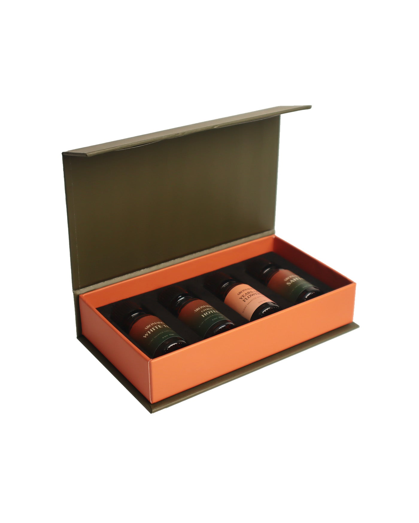 The Variety Collection: Bright Citrus, Warm Wood & Sweet Florals (4x10ml)