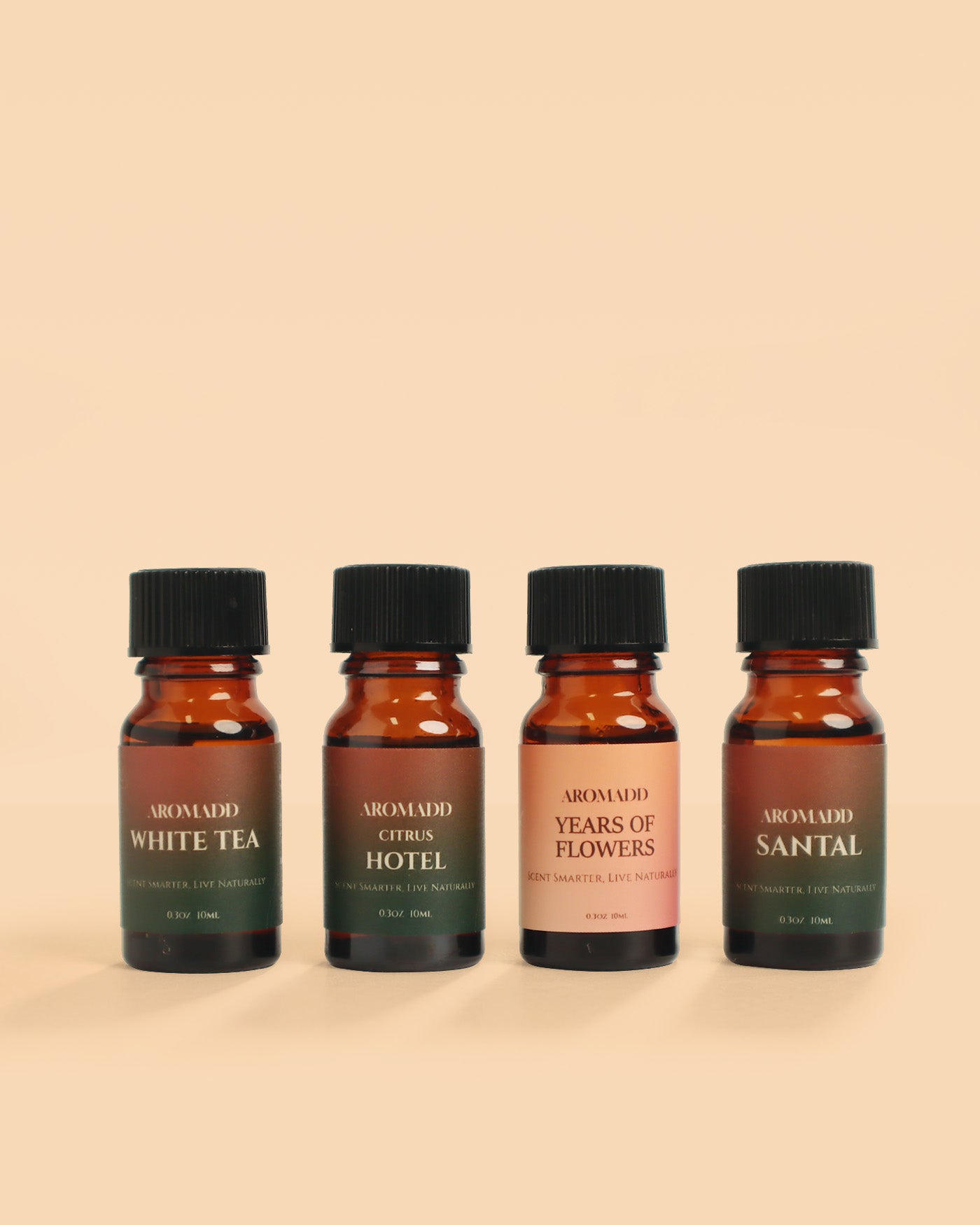 The Variety Collection: Bright Citrus, Warm Wood & Sweet Florals (4x10ml)