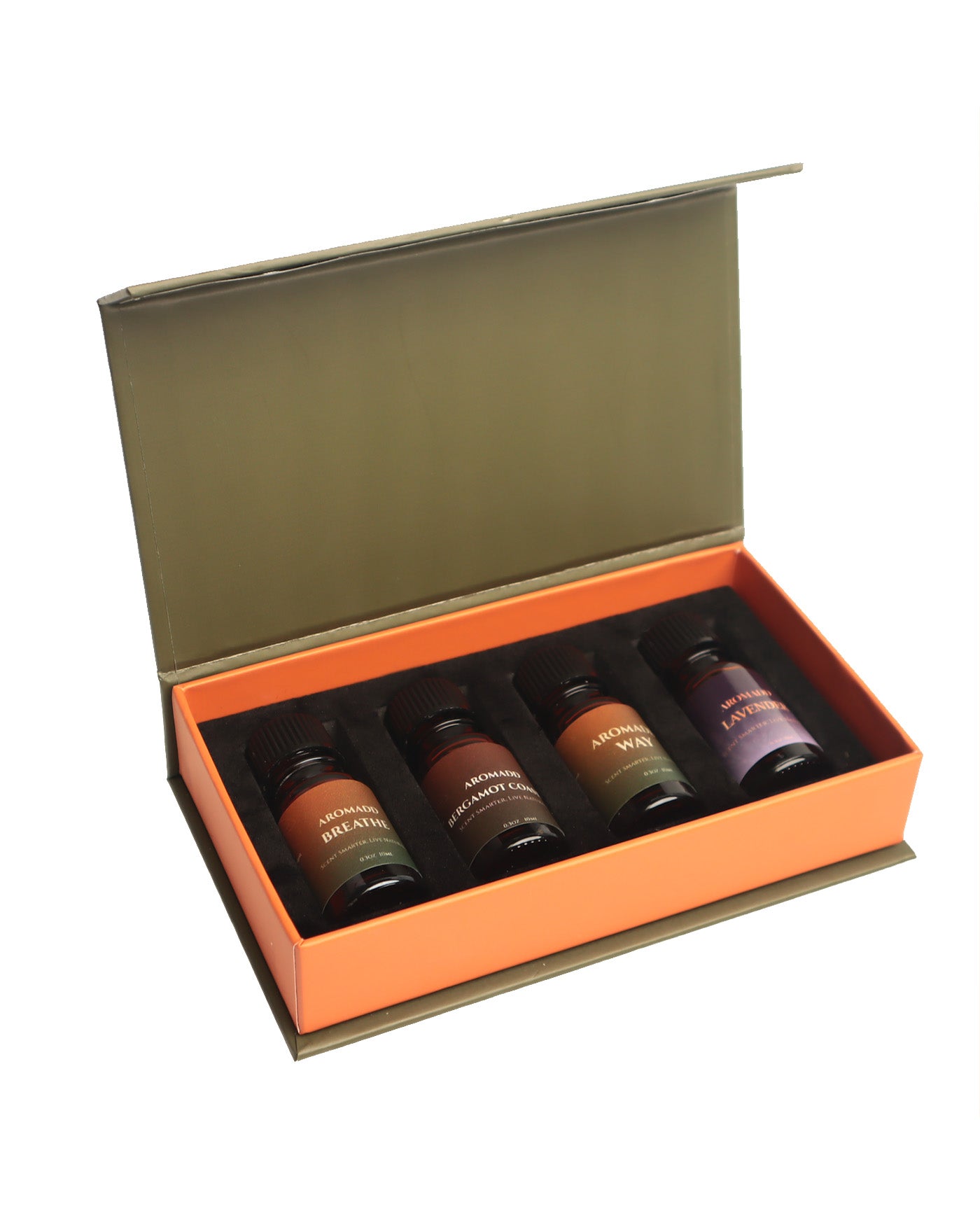 Wellness Essentials Set - Herbaceous, Woody & Citrus Oils (4 x 10ml)