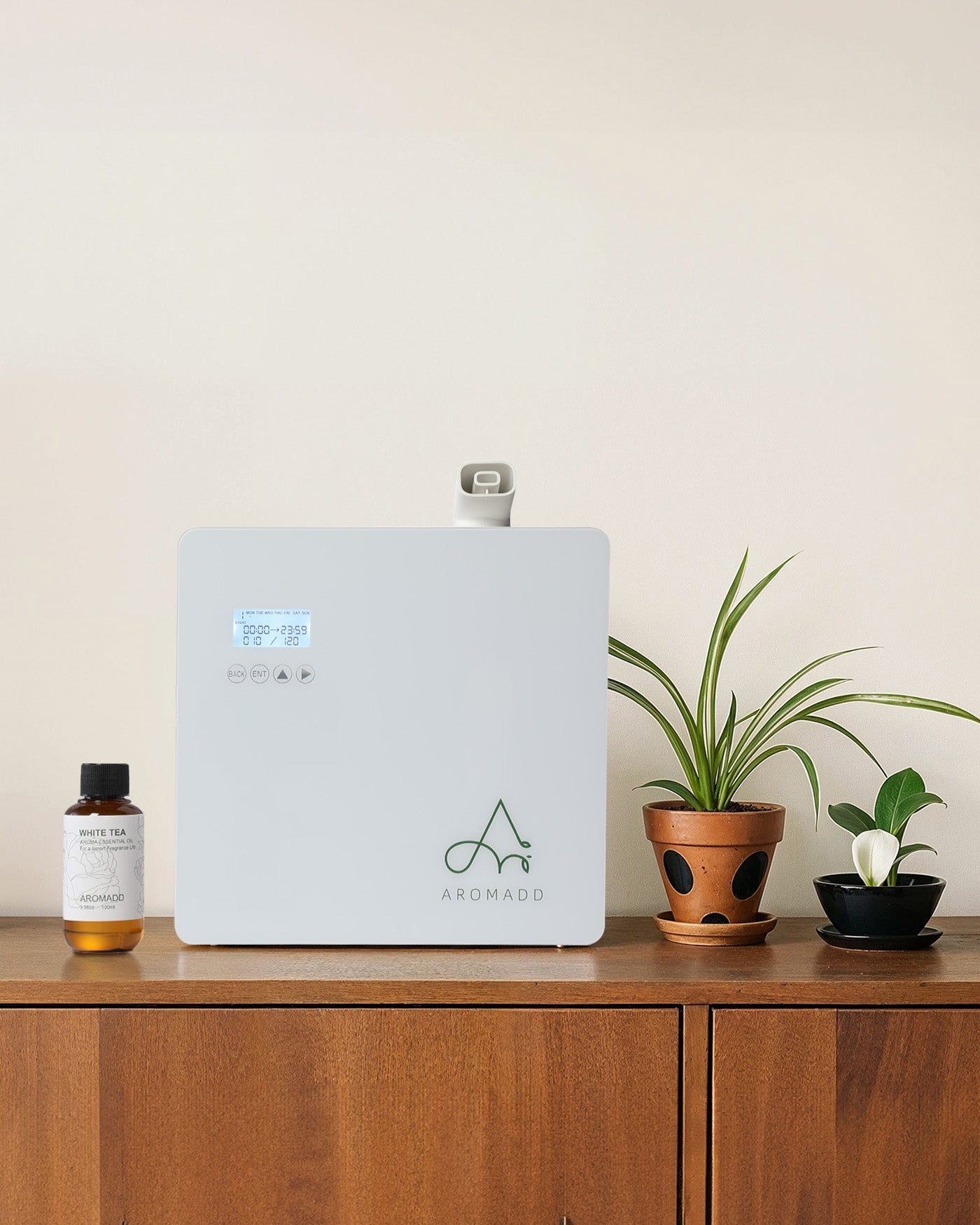 U5 Smart HVAC Essential Oil Diffuser - Aromaddnebulizing essential oil diffuser