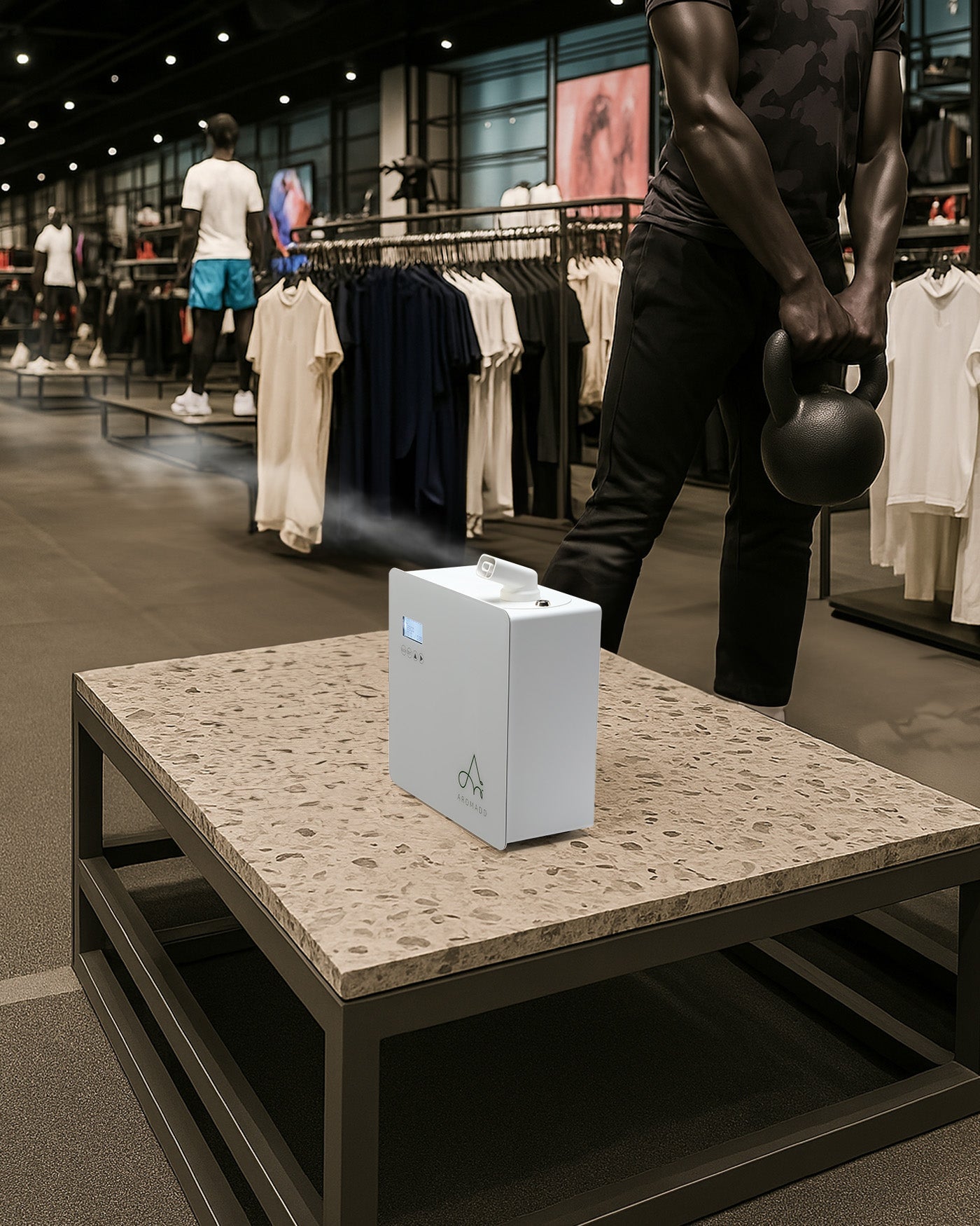 U5 Smart HVAC Essential Oil Diffuser - Aromaddnebulizing essential oil diffuser